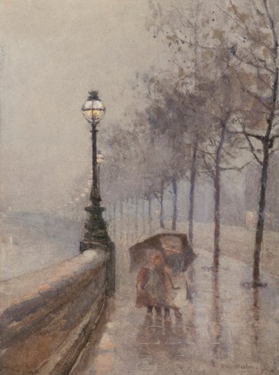 Children on the Embankment by Rose Maynard Barton