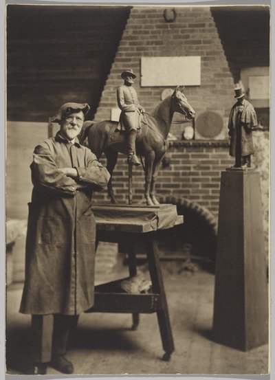 In Studio, Cyrus Dallin by Ross W. Baker