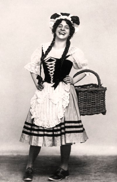 Fanny Fields, actress, early 20th century by Rotary Photo