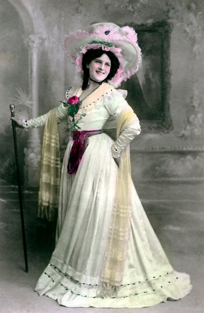 Zena Dare 1887-1975, English actress by Rotary Photo