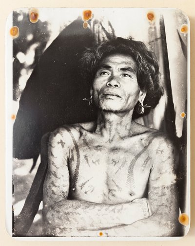 A tattooed Ifugao of Kababuyan district by Roy Barton