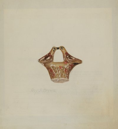 Chalkware Birds by Roy S. Brown