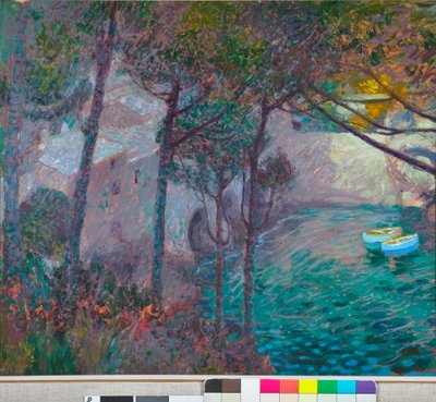 Bay of San Fruttuoso by Rubaldo Merello