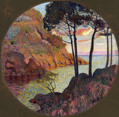 Coast of San Fruttuoso, c.1910 by Rubaldo Merello