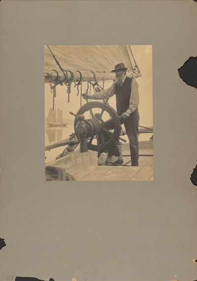 Man at a Ship