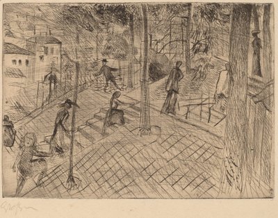 Montmarte by Rudolf Grossman