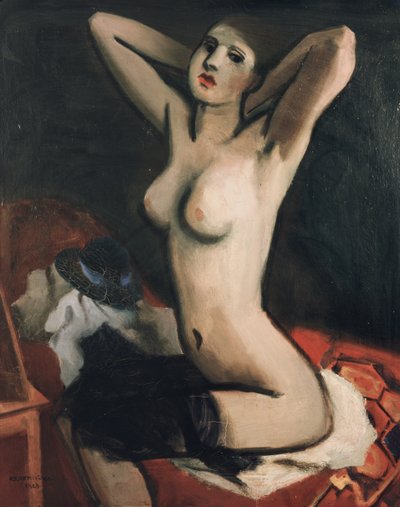 Woman at Her Toilette by Rudolf Kremlicka