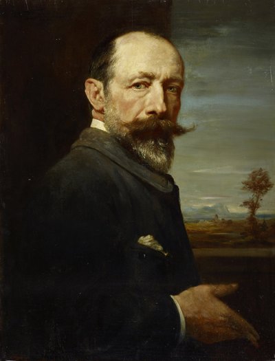 Self-Portrait by Rudolf Michael Kuppelmayr