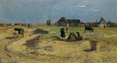 Landscape from Cayeux by Rudolf Ribarz