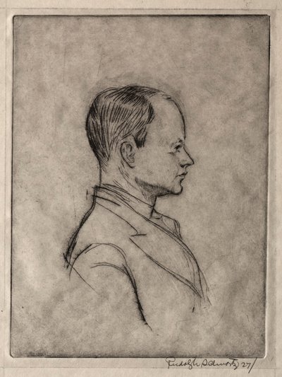 Portrait by Rudolf Schwartz