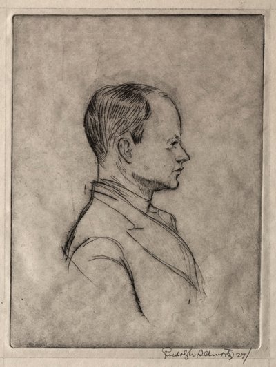 Portrait by Rudolf Schwartz