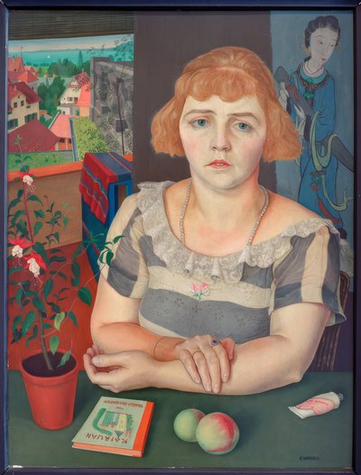 Portrait of Ilse by Rudolf Wacker