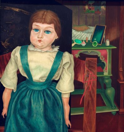 Doll and Interior by Rudolf Wacker