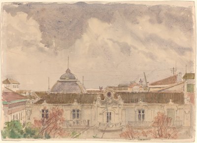 Belvedere Palace, Vienna by Rudolf von Alt