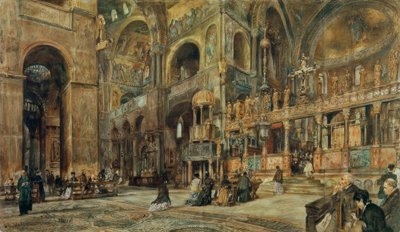 Interior View of St. Mark