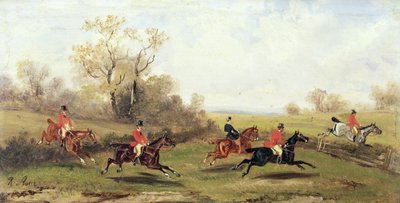 Hunting scene, c.1920 by Rudolph Stone