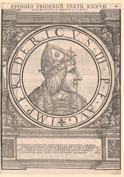 Holy Roman Emperor Frederic III by Rudolph Wyssenbach