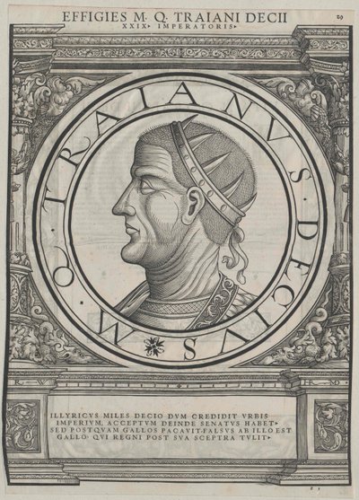 Emperor Decius by Rudolph Wyssenbach
