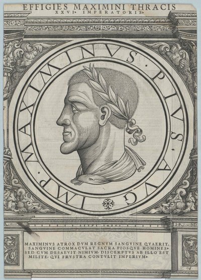 Emperor Maximinus Thrax by Rudolph Wyssenbach
