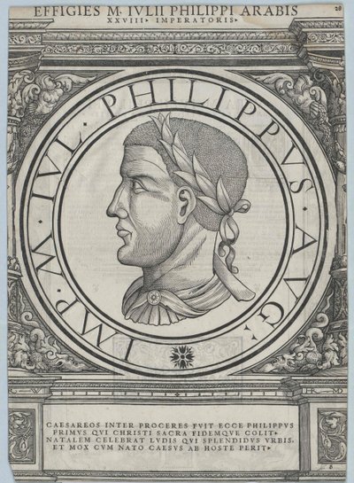 Roman Emperor Philip the Arab by Rudolph Wyssenbach