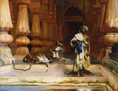 The Palace Guards by Rudolphe Ernst