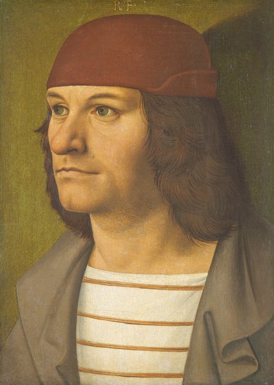 Portrait of the Painter Jobst Seyfrid by Rueland Frueauf d. Ä.