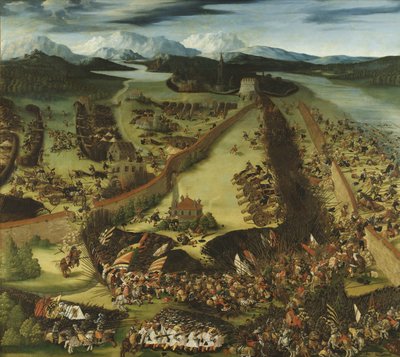 The Battle of Pavia by Ruprecht Heller