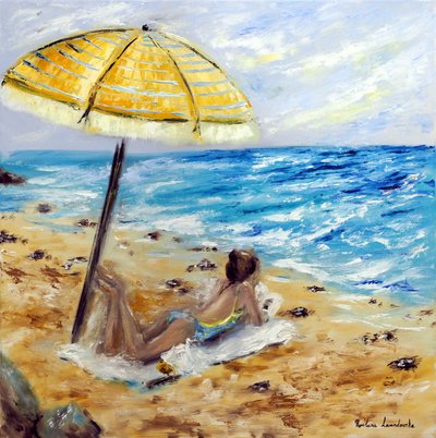 Beach Day, 2022 by Ruslana Levandovska