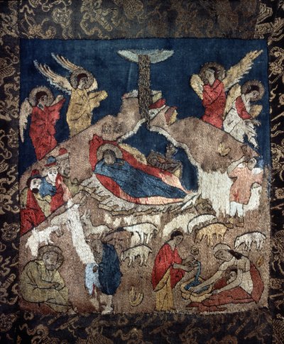 Nativity (Detail), 15th Century by Russian Master
