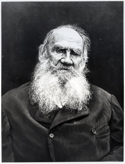 Leo Tolstoy by Russian Photographer