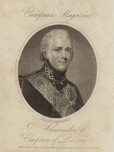 Alexander I by Russian School