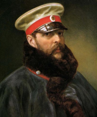 Emperor Alexander II by Russian School