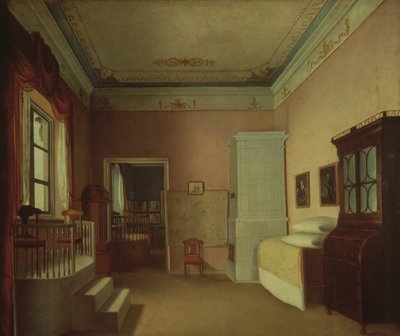 Grand Interior by Russian School