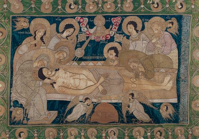 The Entombment, Moscow School by Russian School