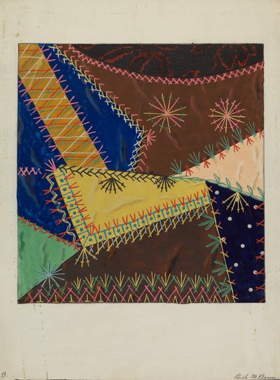 Crazy Quilt by Ruth M Barnes