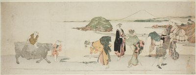 At the Beach of Shichirigahama by Ryuryukyo Shinsai