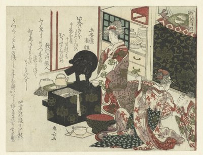 Courtesans at Their Toilet by Ryuryukyo Shinsai