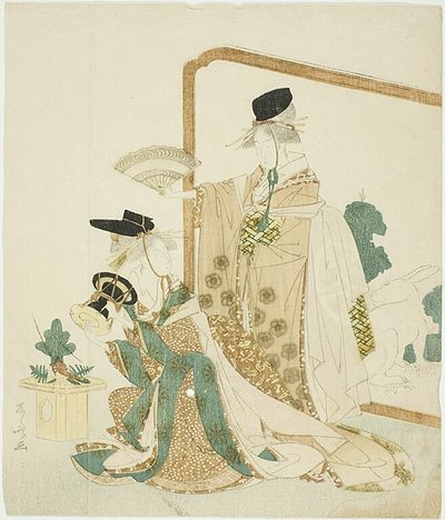 Dancer and Musician by Ryuryukyo Shinsai