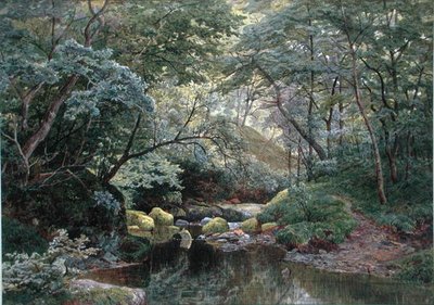 A Woodland Stream by S.G. Williams Roscoe