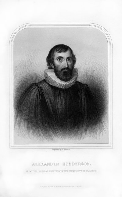 Alexander Henderson, Scottish theologian by S. Freeman