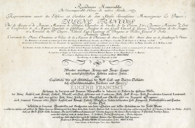 Title Page of the First Part by Salomon Kleiner