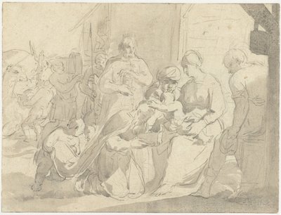 Adoration of the Magi by Salomon de Bray (attributed to)