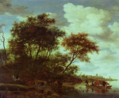 Unknown Image by Salomon van Ruisdael or Ruysdael