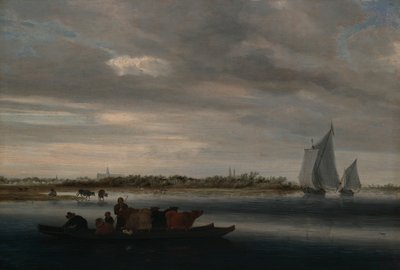 View of Alkmaar by Salomon van Ruysdael