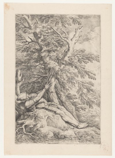 Saint William of Maleval by Salvator Rosa