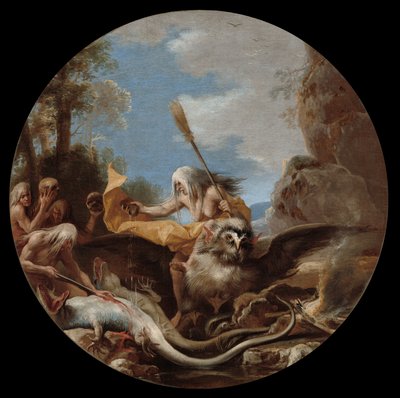 Scenes of Witchcraft: Day by Salvator Rosa