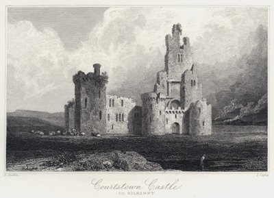 Courtstown Castle, Co Kilkenny by Samuel (after) Austin