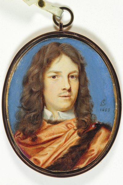 A Gentleman Called Abraham Cowley by Samuel (cicle of) Cooper
