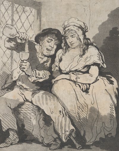 Courtship in Low Life by Samuel Alken