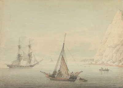 Shakespeare Cliff, Dover by Samuel Atkins